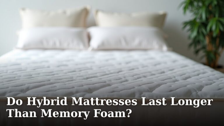 Do Hybrid Mattresses Last Longer Than Memory Foam?