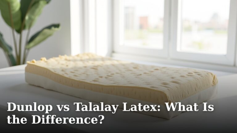 Dunlop vs Talalay Latex: What Is the Difference?