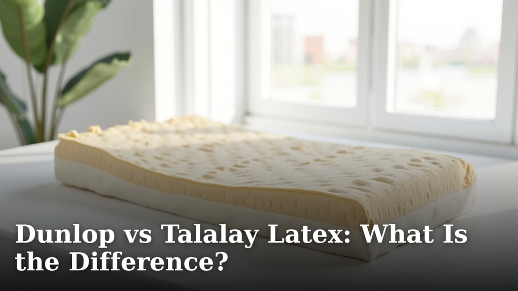 Dunlop vs Talalay Latex: What Is the Difference?