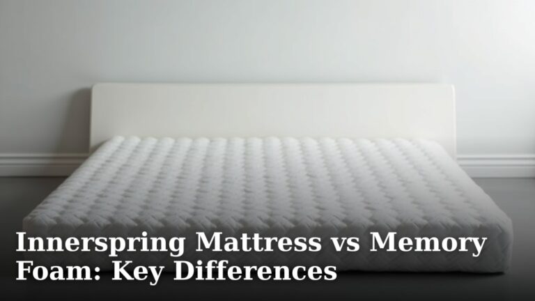 Innerspring Mattress vs Memory Foam: Key Differences