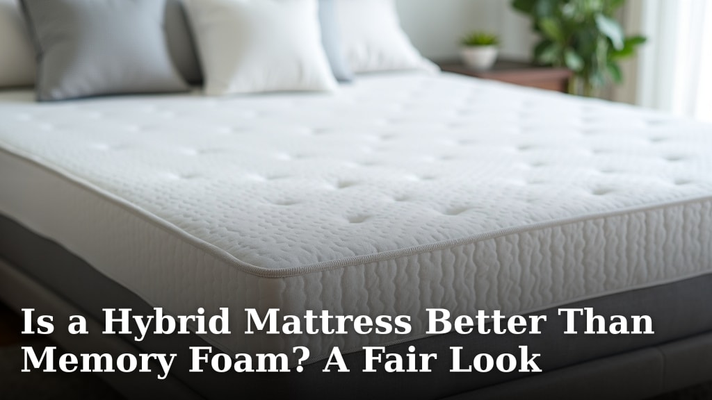 Is a Hybrid Mattress Better Than Memory Foam? A Fair Look