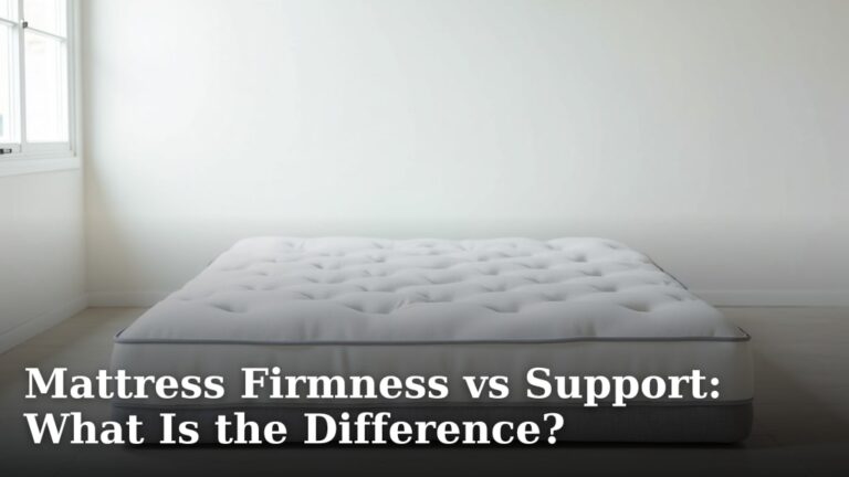 Mattress Firmness vs Support: What Is the Difference?