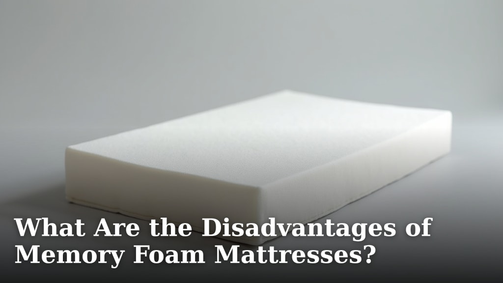 What Are the Disadvantages of Memory Foam Mattresses?