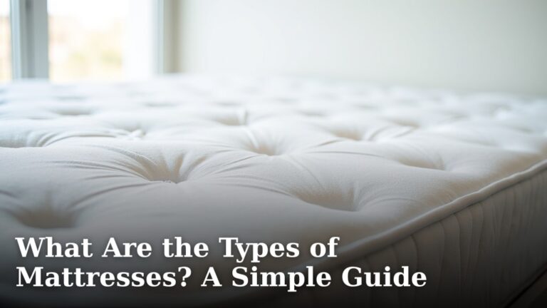 What Are the Types of Mattresses? A Simple Guide