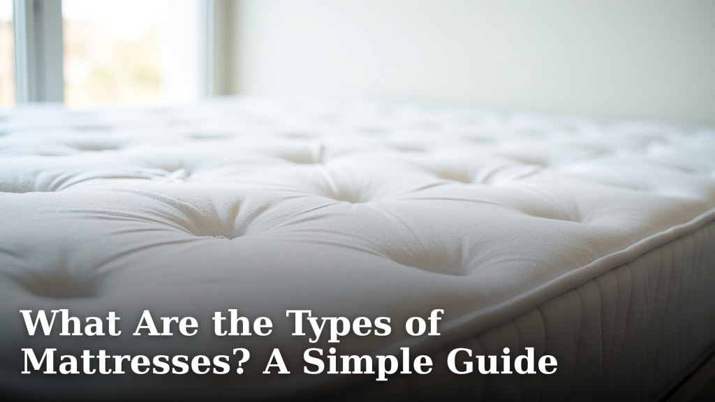 What Are the Types of Mattresses? A Simple Guide
