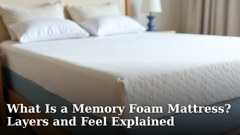 What Is a Memory Foam Mattress? Layers and Feel Explained